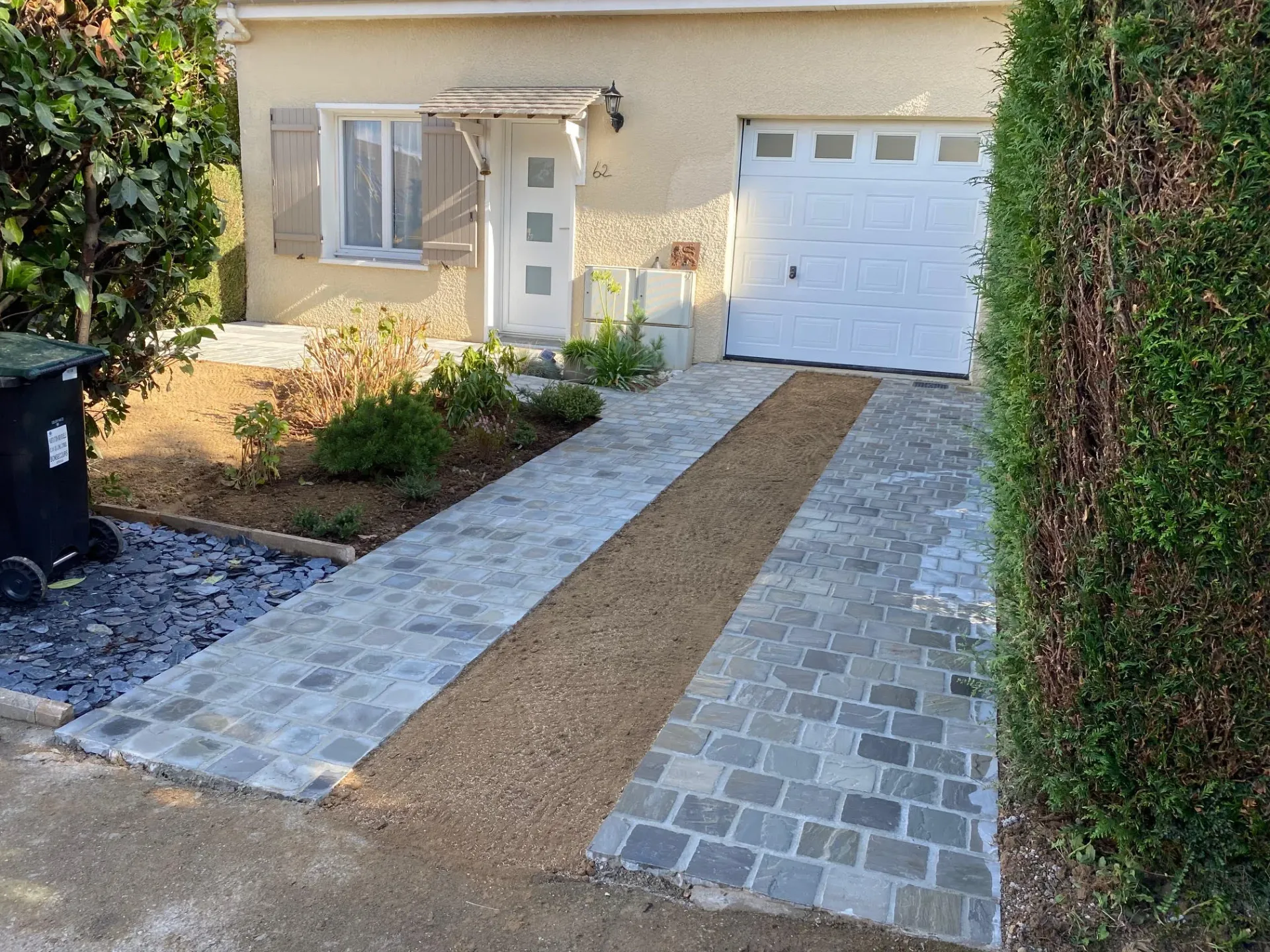 Allées, parkings et terrasses